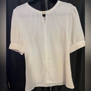 Elegant White Women's Top